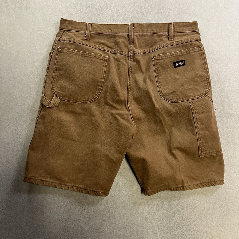 Vintage Dickies Workwear Carpenter Shorts Men's Size 40 Brown Skater Skate